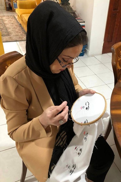 زهرا پریزاد عروسک ساز - انجمن هنرمندان خودآموخته ایران